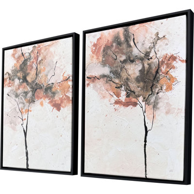 Textural Trees S/2 Print Paschke Paragon