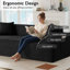Ensemble de salon moderne 2 pièces avec causeuse et canapé-61760640-66107649