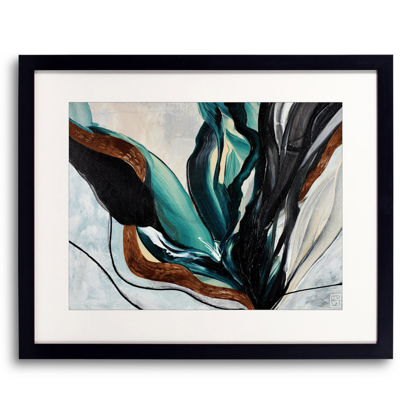 Orpheus Print by Novi Lim, Black Framed Paper, 16" H x 20" W