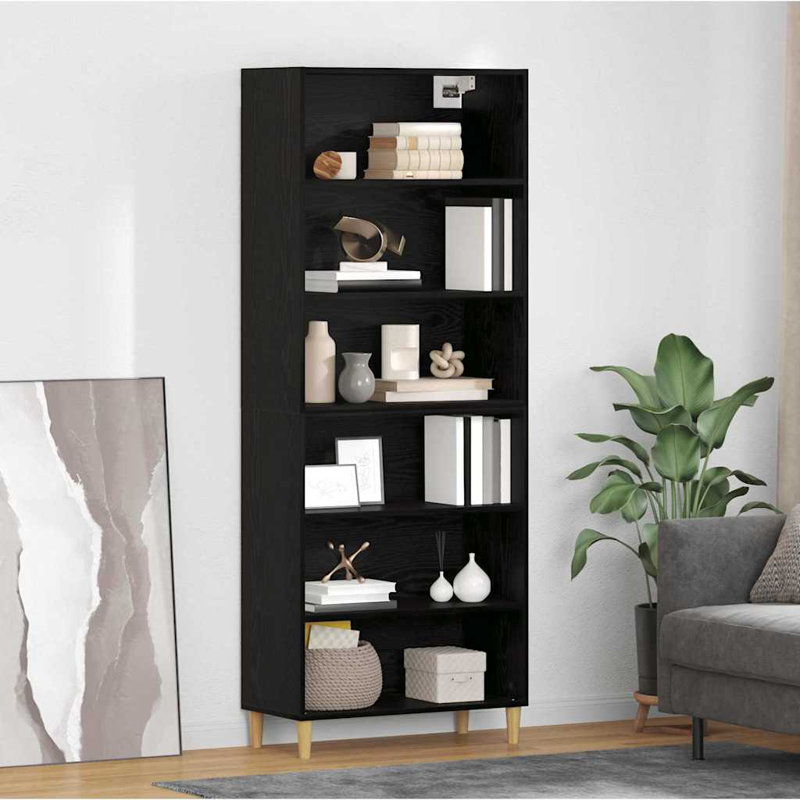 69.5cm Sideboard, Black Oak