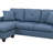 2-PCS SECTIONAL Polyfiber Sectional Set (Sectional)-1797613965