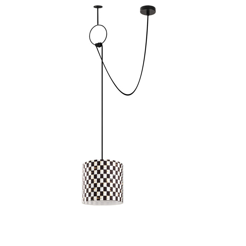 1 - Light Black Single Pendant