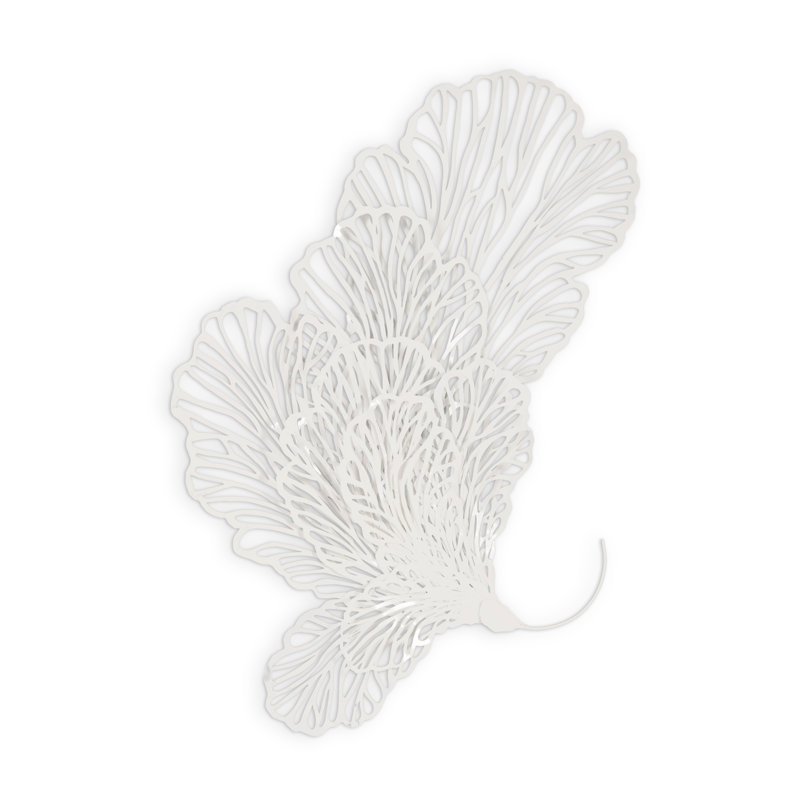 Butterfly Wall Décor, 54" H x 31" W x 6" D