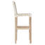 Lulua White Leather Leeper