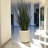 Fiberglass Round Pot Planter-50086498-50086497