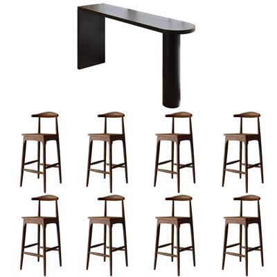 Petite table haute et chaise