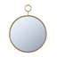 Miroir mural rond en fer Yvan-1297760404