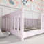 Lit simple en bois avec garde-corps-22686621