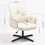Ensemble de salon de bureau 3 pièces - Fauteuils pivotants et table ronde pour la réception, la conférence ou le bureau personnel-111282451