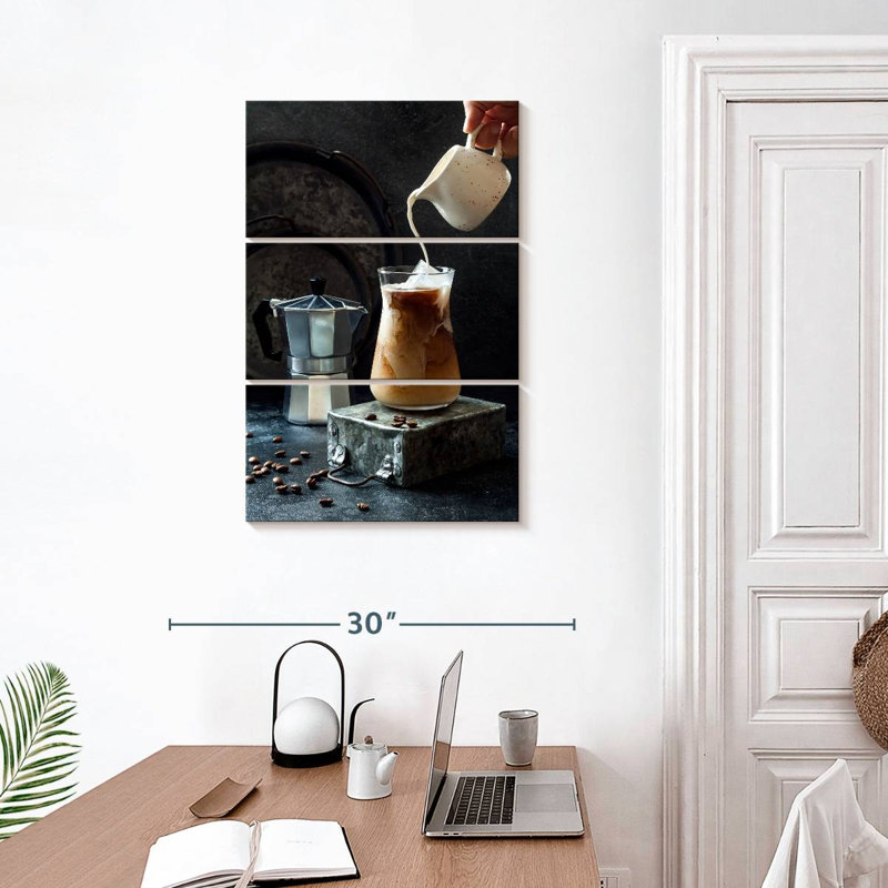 Yarlin Iced Coffee, 32" H x 20" W