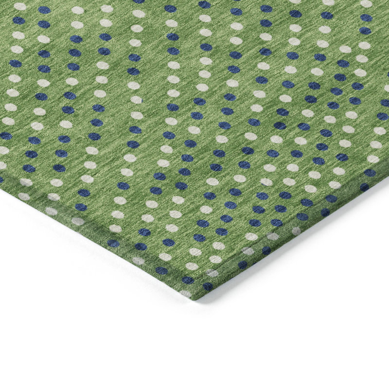  Machine Washable Indoor/Outdoor Chayden ACN1021 Taupe Rug, Rectangle 5' x 7'6"