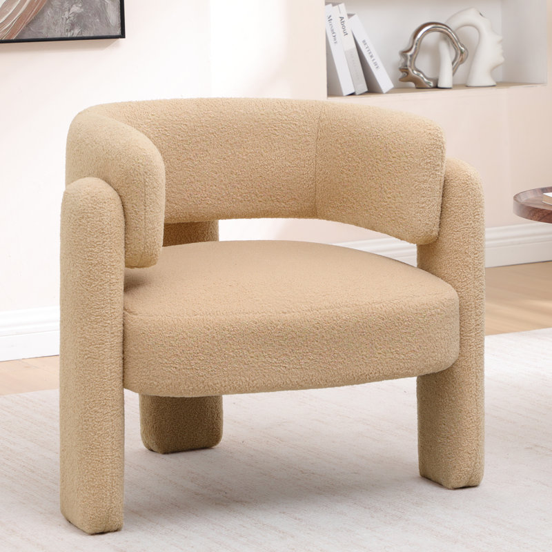 Fauteuil d'appoint demi-tonneau 31,5 po, Kaki