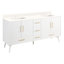 72" Novak Double Bathroom Vanity Set with Rectangular Undermount Sinks-79111949-79111951-93572599