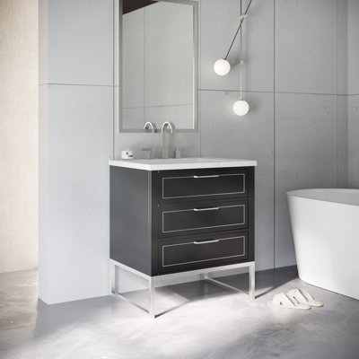 Markham 30'' Single Bathroom Vanity with Top