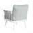 4-Pieces Conversation Set, Rust-Resistant Frame and Water-Repellent Cushions for Outdoor Relaxation-28123636-28123641