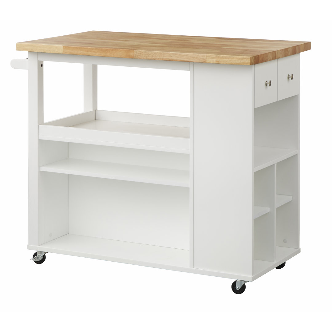 Haysi Kitchen Cart Winston Porter Base 