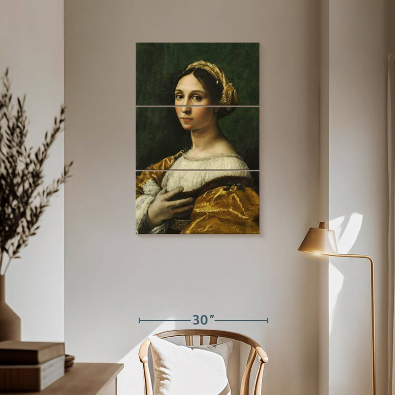 Portrait de jeune femme Leisha 1515-1520, H 57 po x l 36 po