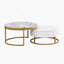 Table basse gigogne moderne avec tiroirs Modern