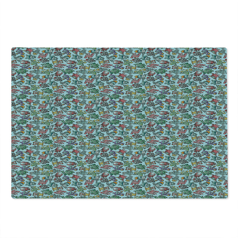 Multicolore Ambesonne