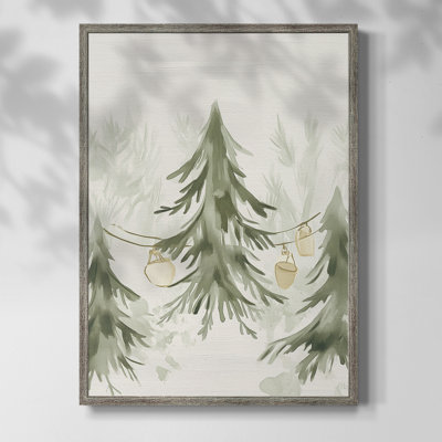 Christmas Holiday Art CDXVI Framed Print - Solid Wood