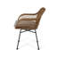 Chaises en faux rotin avec coussins Rodney-650122106