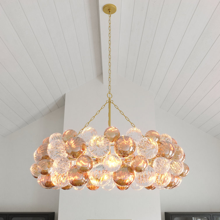 Constantine 3 - Light Dimmable Glass Globe Bubble Chandelier