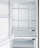 Forno Alta Qualita Guardia 23.4-Inch Bottom Freezer Refrigerator Stainless Steel, 10.8 cu.ft.-97782022