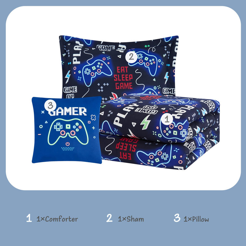 Kids Comforter Set Twin Size