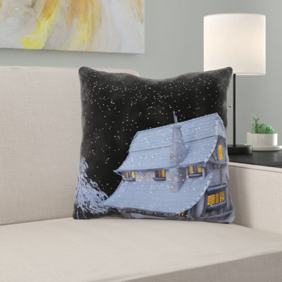 Microsuede Throw Pillow