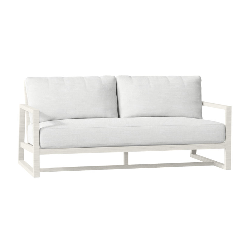 Causeuse Avondale, Sans bourrure + bourre standard, Dentelle Rollo, Craie