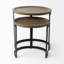 Tables gigognes 3 pieds