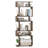 1 PCS Bookcase 6-Tier Bookshelf with Anti-Tipping Kit Freestanding Display Shelf -460743921