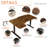Daycia Height Adjustable L-Shape Standing Desk-291929465