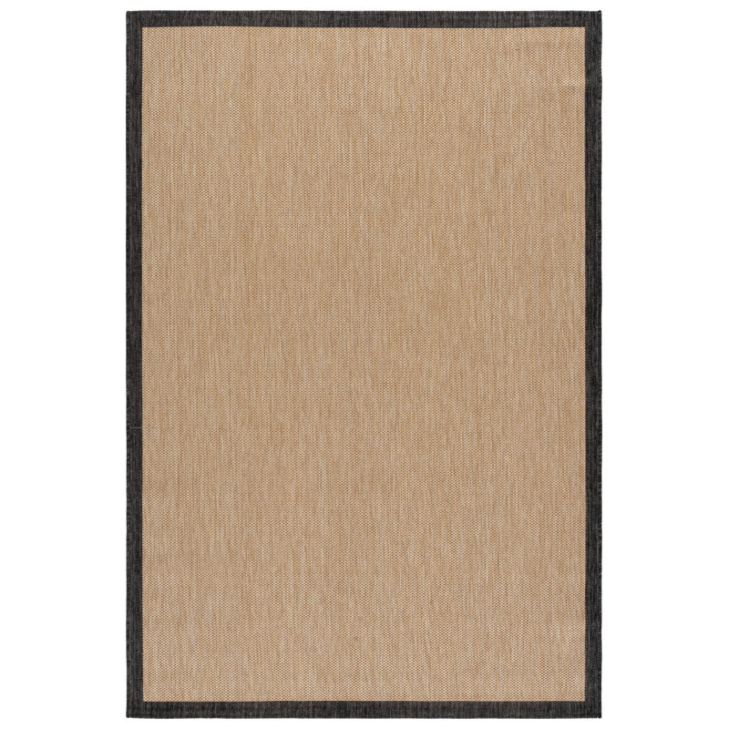 Tapis intérieur/extérieur Courtyard 8130 sans motif, Rectangle 4 pi x 5 pi 7 po