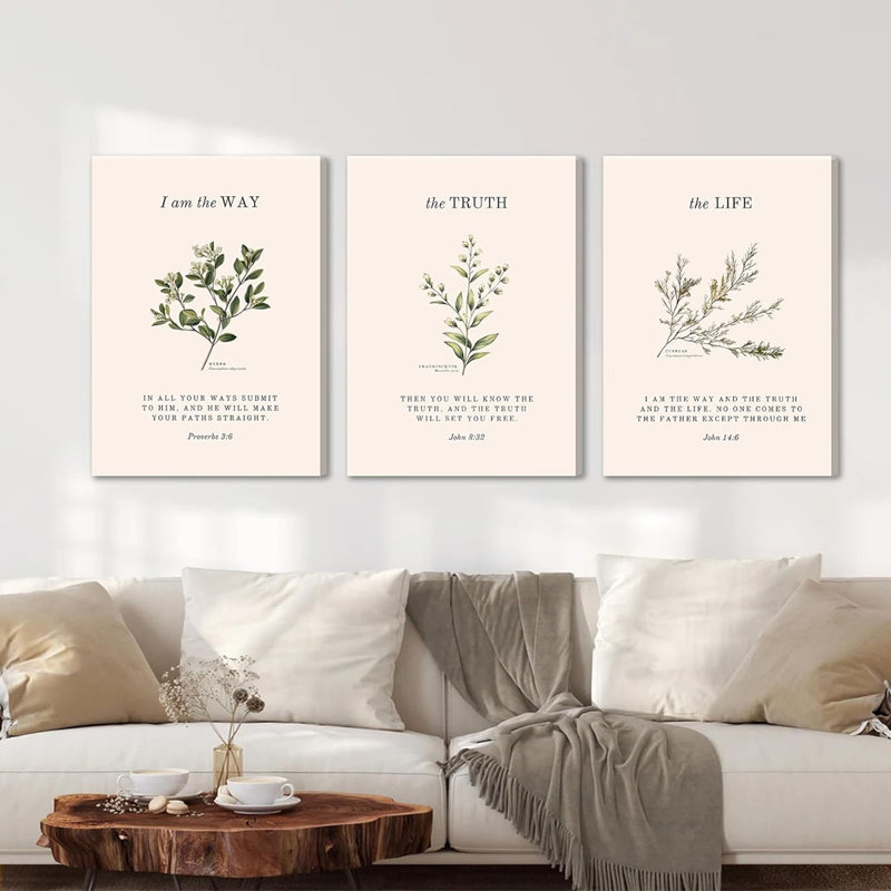3 Piece Wrapped Canvas Print