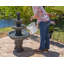 Ibiza 3-Tier Floor Fountain - Zinc-30051685-36511088