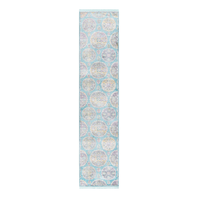 Paragon Floral Indoor Rug, Runner 2'7" x 12'