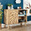 Anelise 80cm Rattan Door Sideboard Cabinet