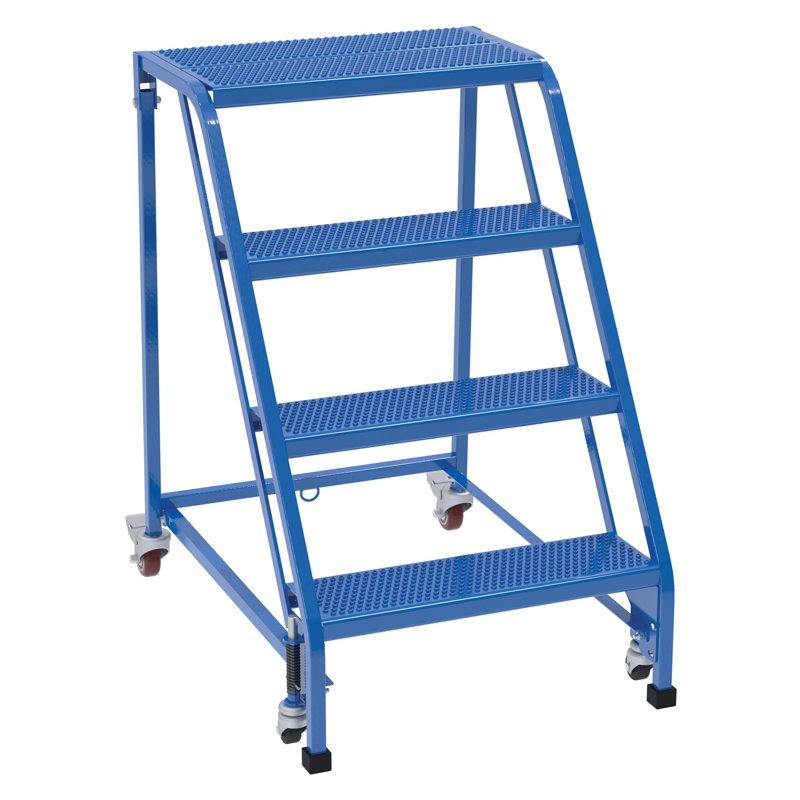 Carmans 4 - Step Steel Library Ladder
