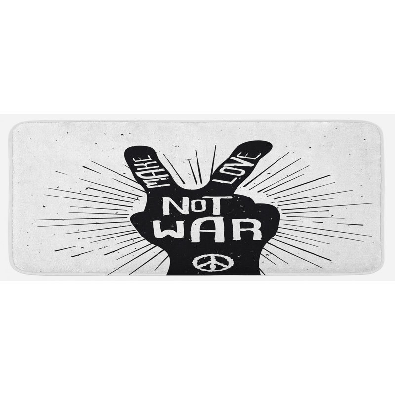 Tapis de cuisine Hippie
