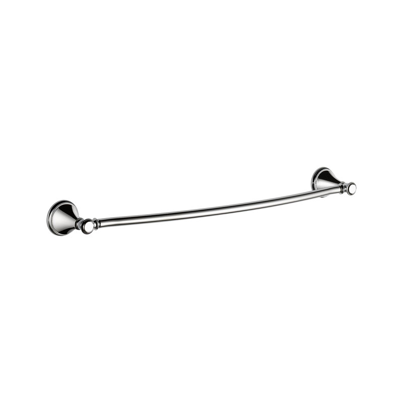 Porte-serviettes mural 24 po Cassidy, Chrome chrome, H 3,62 po x L 24,06 po x P 4,53 po