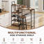 Acierno Metal Base Dining Table-92004747