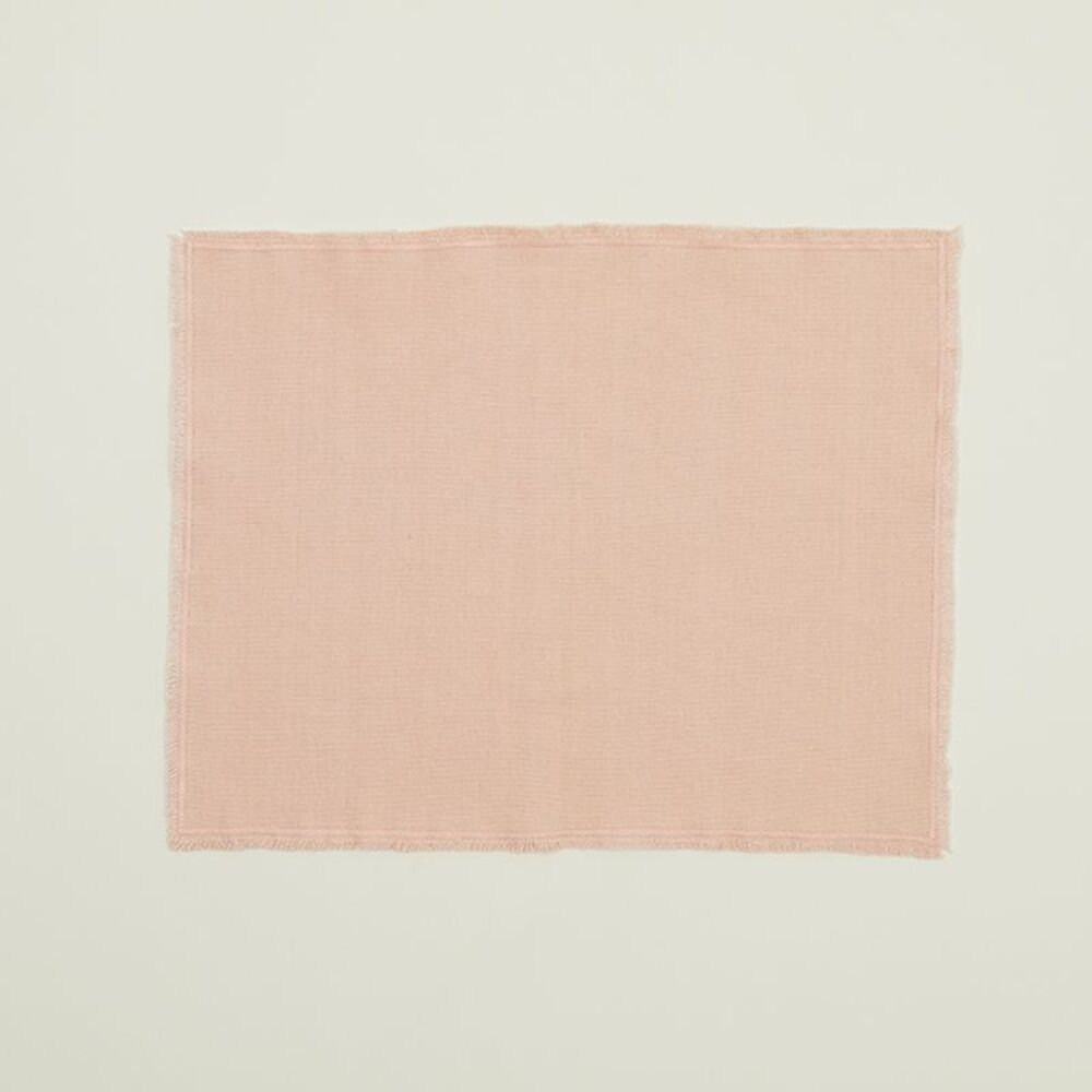 Jarmaine Reversible Placemat, Blush