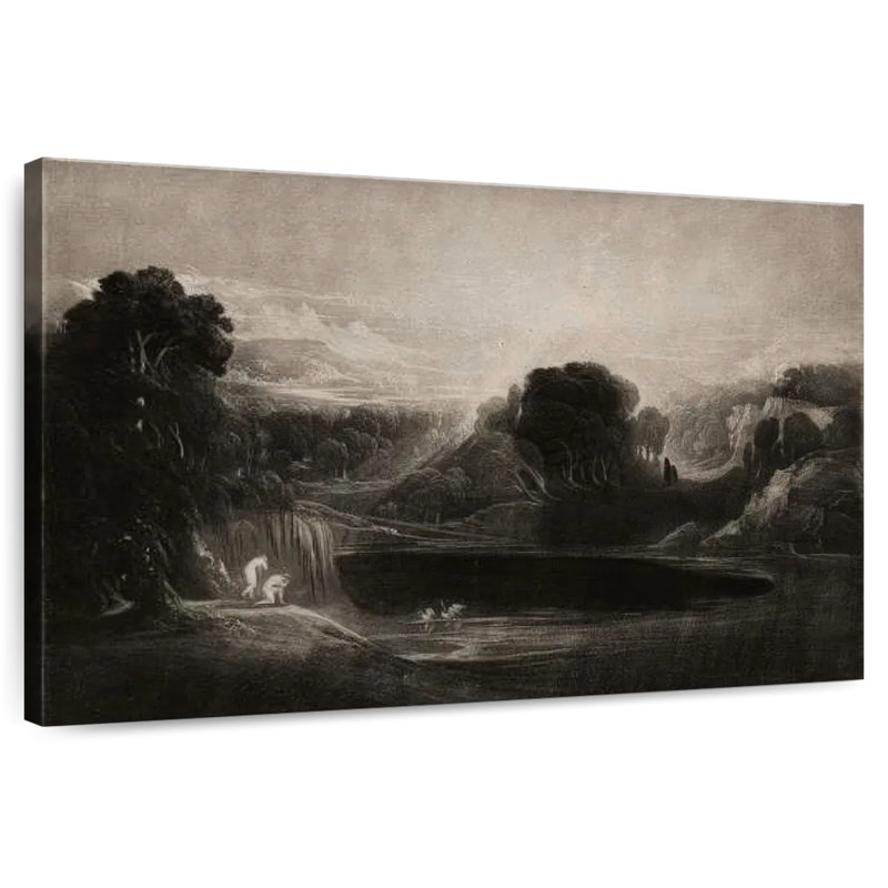 Leisha Paradise Adam And Eve, 24" H x 36" W