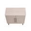 Armoire d'appoint en chêne blanchi-2138935395