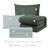 3D Embossed Comforter Set 7PC-109868387-109868388
