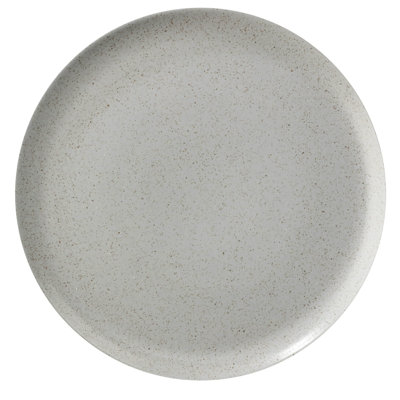 Assiette à dîner en porcelaine de 7 po Corona - Coupe Plate
