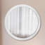 Huldar Glass Flat Wall Mirror