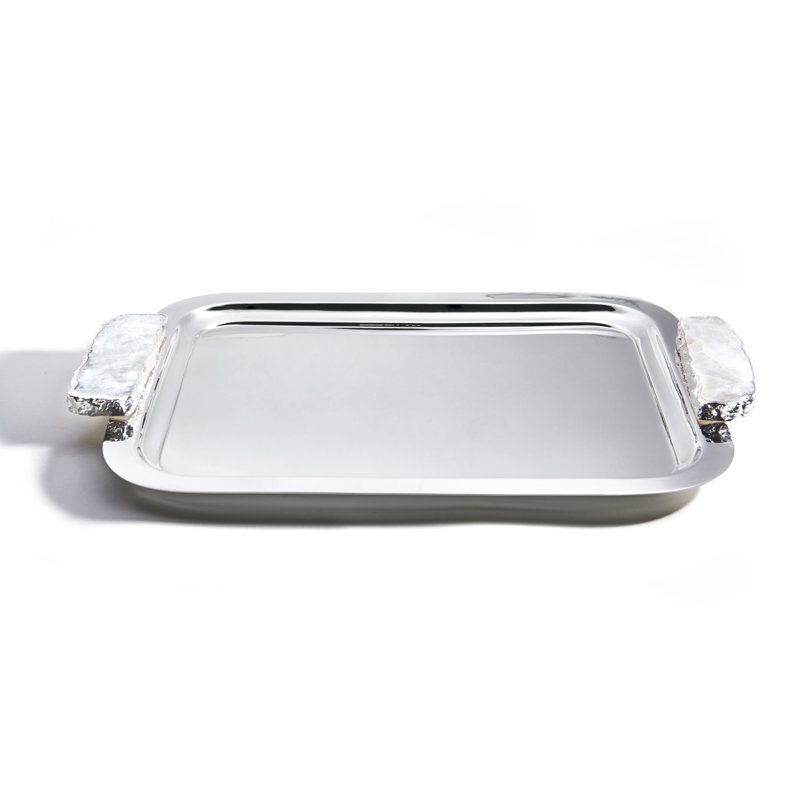 Anna New York Tray, Silver