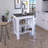 Cala Kitchen Island, Four Legs, Three Shelves-123091204-123091225